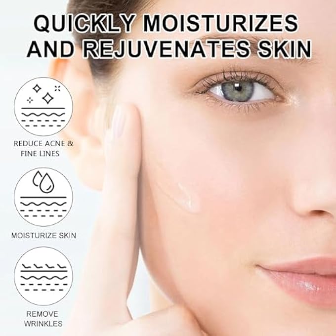 MIZEEYE ARGIRELINE SERUM FOR FACE, 2 PCS ANTI-WRINKLE FACIAL SERUM FOR OILY SKIN, MOISTURIZING ARGIRELINE 10% SOLUTION FOR WOMEN, PEPTIDES SERUM. - Image 4